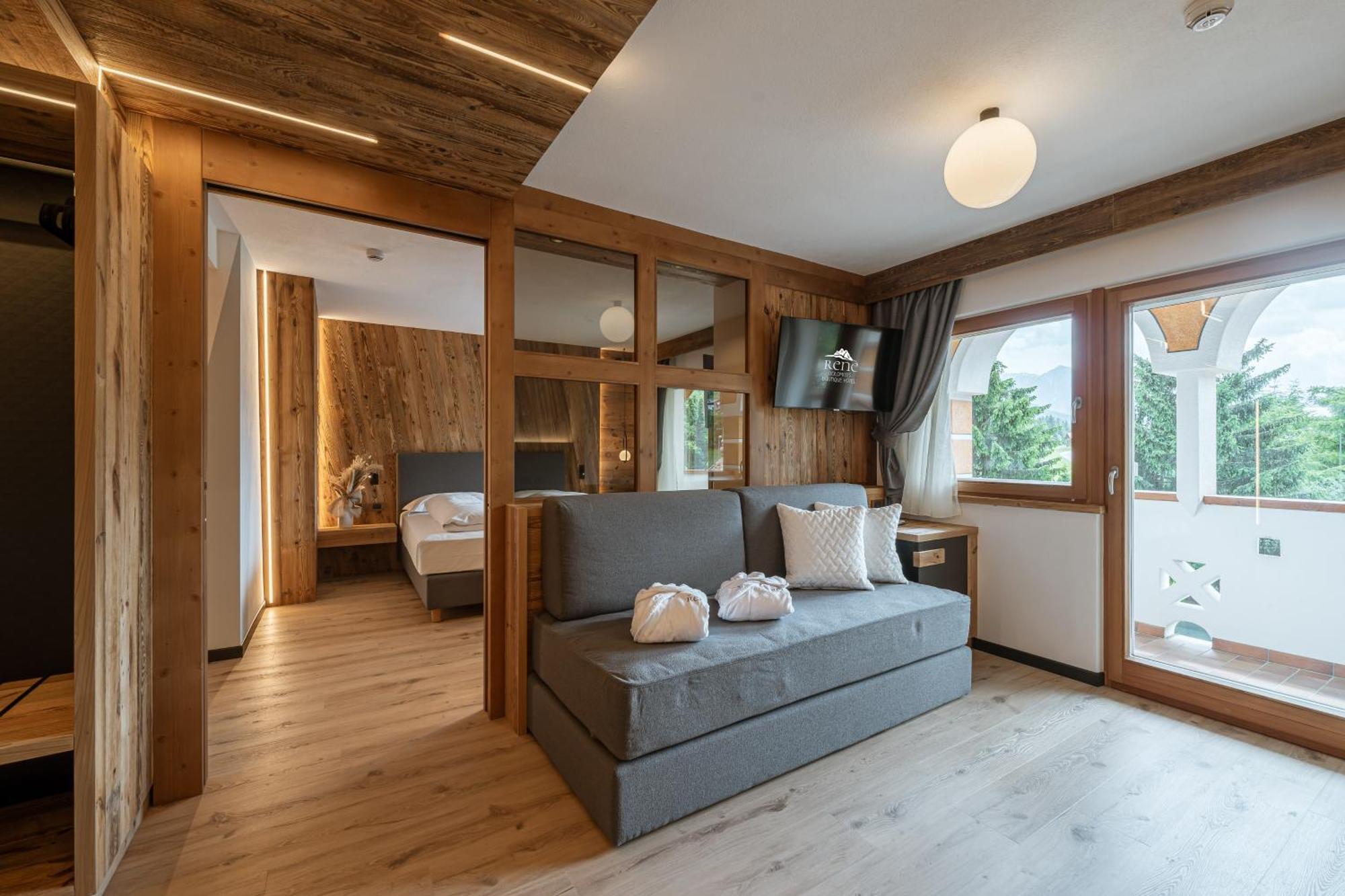 Rene Dolomites Boutique Hotel Pozza di Fassa Zewnętrze zdjęcie